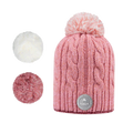 Bonnet Milky Rose Lurex